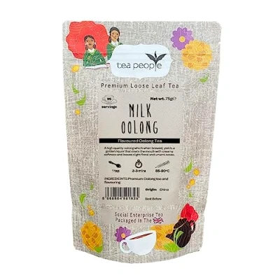 Image of tea People Milk Oolong 60g Retail Pack; Chinese with milky flavour