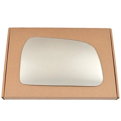 Image of Less4spares Wing Mirror Glass Right Compatible with Hyundai Tucson 2004 2009 STICK ON Driver Off Side Convex