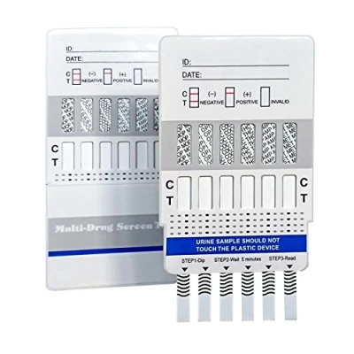 Image of One Step: 5 x Drug Test Kits Urine 10 in 1 Panel Kit Tests for Heroin, Opiates, Cannabis, Cocaine, Speed and more