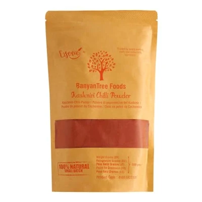 Image of BanyanTree Foods Kashmiri Chilli Powder Red 500g All Natural Premium Quality Indian Origin