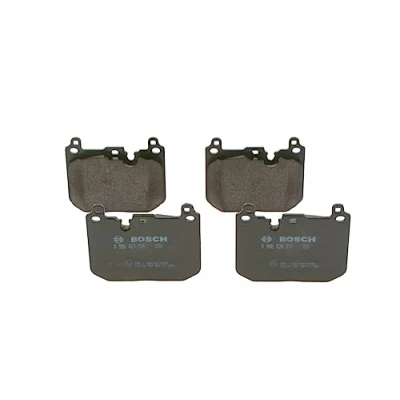 Image of 34106884224 Brake pad set BOSCH 0 986 424 331 Low Metallic MINI: Hatchback, Countryman, Clubman