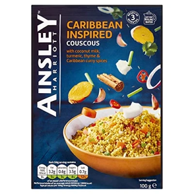 Image of Ainsley Harriott Caribbean Couscous, 100 g, Pack of 12