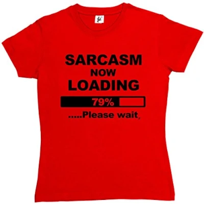 Image of Fancy A Snuggle Sarcasm Now Loading Womens Boyfriend Fit T Shirt Red Medium