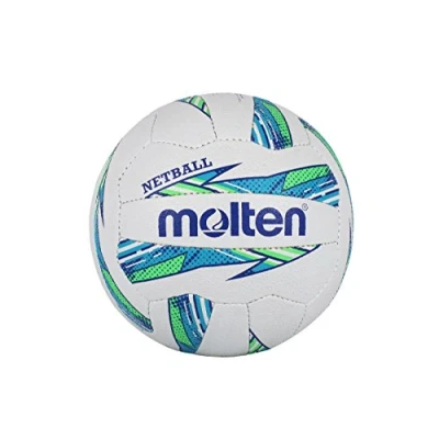 Image of Molten Maestro Netball International Level, Green/Blue, size 5