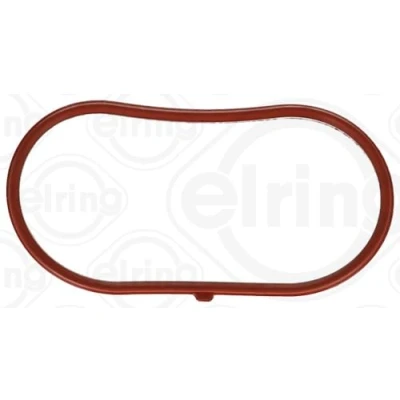 Image of 058129717C Intake Manifold Gasket ELRING 497.230 FPM (fluoride rubber) AUDI: A4 B7 Saloon, Avant, Cabriolet B4, VOLKSWAGEN: Passat B5 GP Saloon