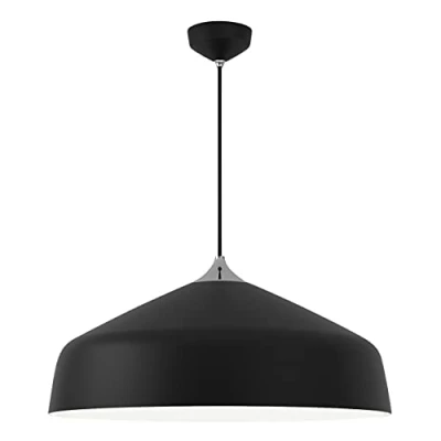 Image of Astro Ginestra 500, Dimmable Indoor Pendant (Matt Black) E27/ES Smart Bulb Compatible, Designed in Britain 1361014 3 Years Guarantee