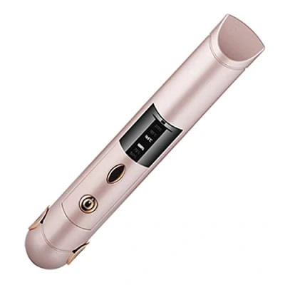 Image of Portable Cordless Hair Straightener for Travel Mini USB Rechargeable Flat Iron with Ceramic Plates