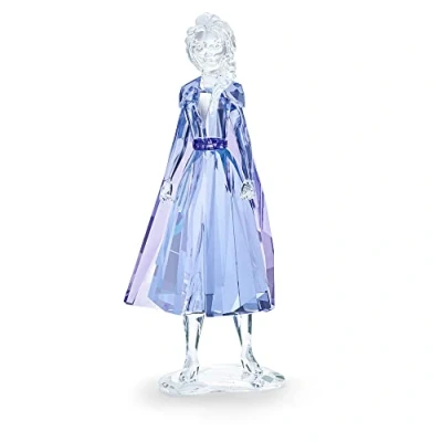 Image of Swarovski Frozen Elsa Ornament, Blue, Lilac and Clear Crystals, from the Collection