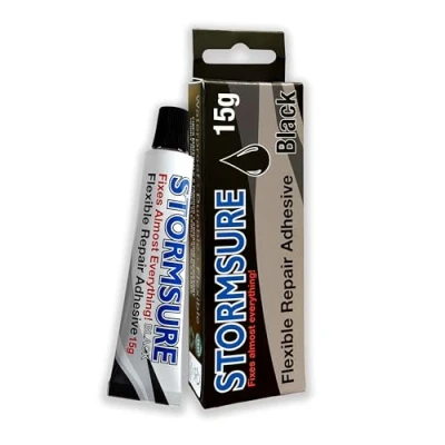 Image of Stormsure Flexible Repair Adhesive 15g Black Waterproof, Flexible, Durable Sealant for Repairs