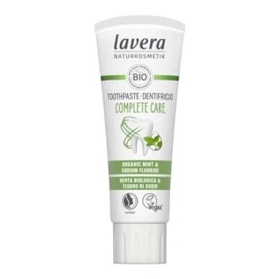 Image of lavera Toothpaste Complete Care Mint &amp; Sodium Fluoride 5 in 1 Protection Vegan Bio Natural Innovative Cosmetics Organic Teeth 75 ml