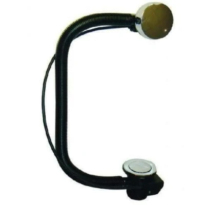 Image of Macdee WHP05CP Bath Waste with Pop up &amp; Rotating Overflow Knob