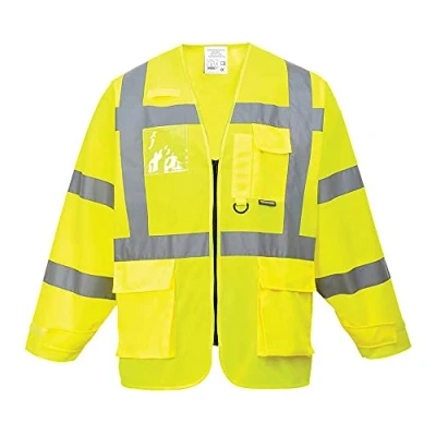 Image of Portwest Hi Vis Executive Jacket Yellow 3XL