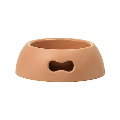 Image of United Pets Pappy Large Dog Bowl, EcoFriendly, Italian Design, Made in Italy, Orange, Bowl for Dogs, Capacity 2200ml (77 oz)