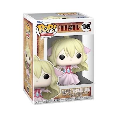 Image of Funko POP! Animation: Fairy Tail Mavis Vermillion Collectable Vinyl Figure Gift Idea Official Merchandise Toys for Kids &amp; Adults Anime Fans Model Collectors and Display