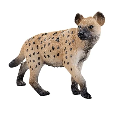 Image of MOJO Hyena Hand Painted Toy Figure Wildlife Collection True to Life &amp; Highly Detailed Designed in UK