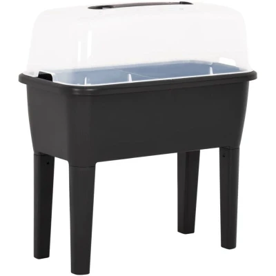 Image of vidaXL Raised Bed 77x38.7x82 cm PP