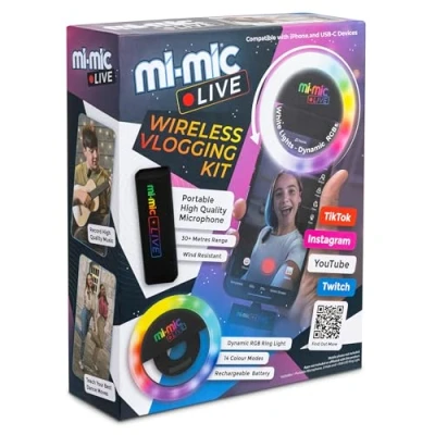 Image of MI MIC Live Vlogging Kit Android, Black