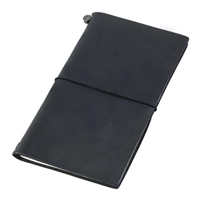 Image of Midori TRAVELERS Notebook // Black