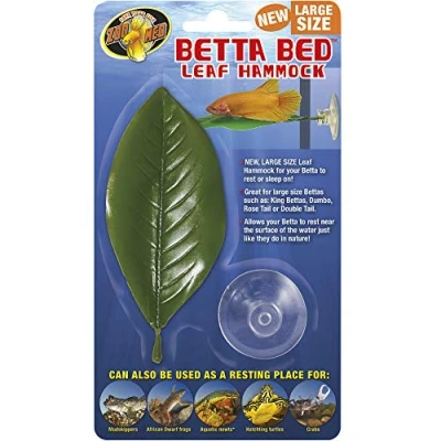 Image of ZooMed Floating Betta Leaf Bed, Large