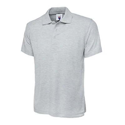 Image of Active Poloshirt Heather Grey XL