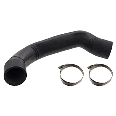 Image of 5010514267, 5010514267S1 Radiator Hose FEBI BILSTEIN 49118 55mm EPDM (ethylene propylene diene Monomer (M class) rubber) with clamps BMTS Turbo NEW