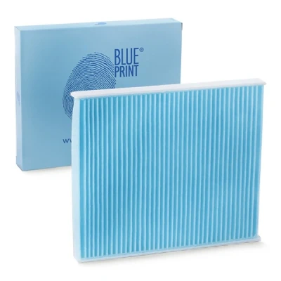 Image of 64316945596, 64319194098 Pollen Filter BLUE PRINT ADB112515 198mm 168mm 20mm BMW: X5, X6
