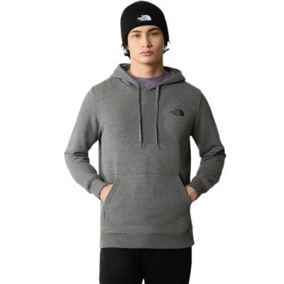 Image of The North Face Simple DOME Hoodie Hoodie, Men&#039;s, Size: Large, Medium grey heather