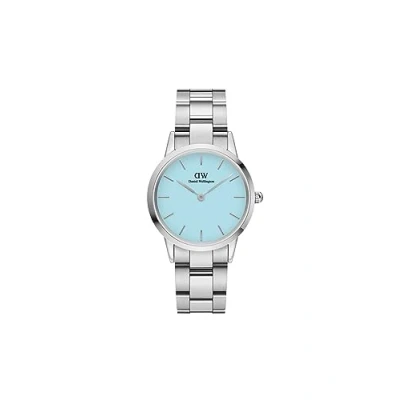 Image of Daniel Wellington Iconic Link Ladies Silver Watch DW00100540