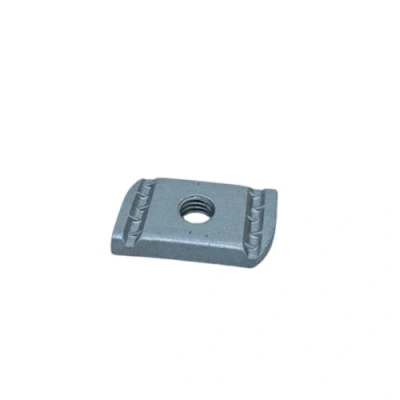 Image of M8 Plain Channel Nuts Box of 100 Hot Dipped Galvanised (CNP8G)