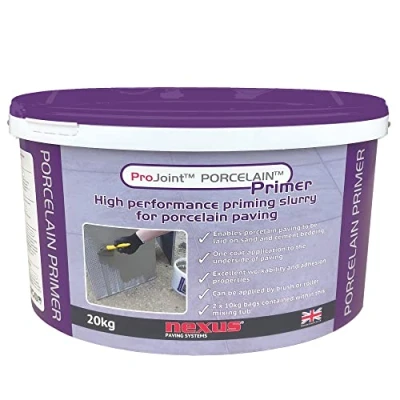 Image of Nexus ProJoint Porcelain Paving Primer High Performance Priming Slurry, Excellent Workability Suitable for Internal and External Use 20kg