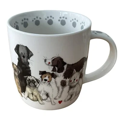 Image of Alex Clark Art Ltd Dogs Together Mug