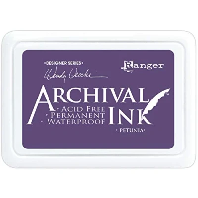 Image of Ranger Wendy Vecchi Make Art Archival Inks Petunia, 2 x 3 inches