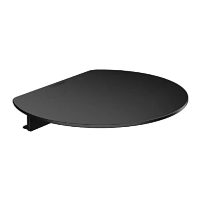 Image of Hansgrohe WallStoris Shelf, Bathroom Accessory, Matt Black, 27915670