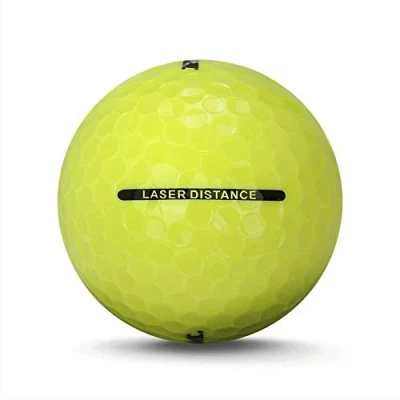 Image of Ram Golf Laser Distance Balls Incredible Value LONG (Yellow, 3 Pack / 36 Balls)
