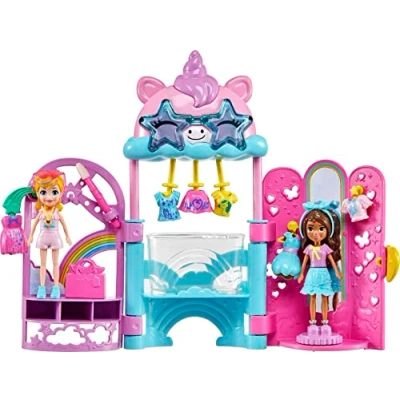 Image of Polly Pocket Glam It Up Style Studio Playset