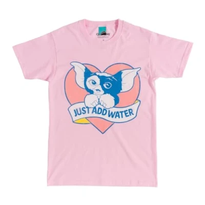 Image of TruffleShuffle Gremlins Gizmo Cute Just Add Water Pink T Shirt