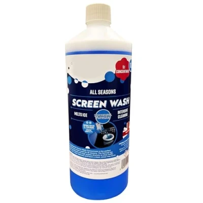 Image of Fast Acting Effective Blue 1 Litre All seasons Vehicle Screen Wash Down To 5 Degrees (1)