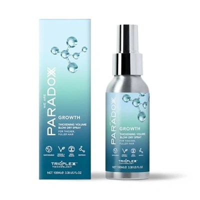 Image of WE ARE PARADOXX Volume Blow Dry Spray For Full Volume, with Root lift &amp; a Smooth, Glossy Finish 94% Natural, Vegan 100ml