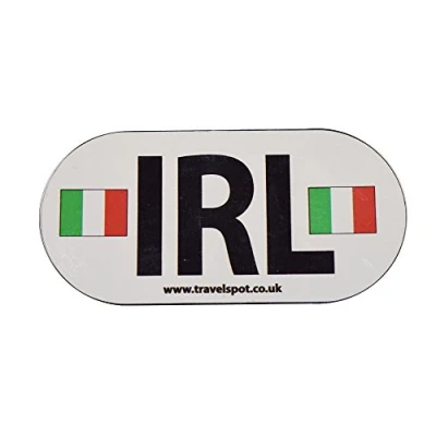 Image of Travelspot Car Magnetic Ireland National Plate (IRL)