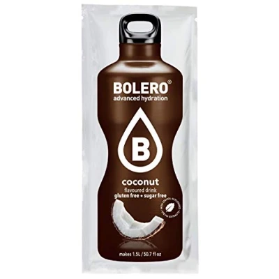 Image of Bolero Essential Hydration Sugar Free Fruit Drink Coconut 12 Sachets