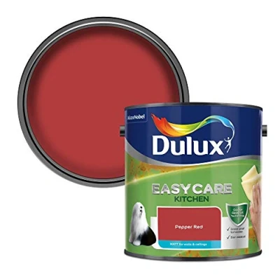 Image of Dulux Easycare Kitchen Matt, Pepper Red 2.5L