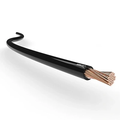 Image of Automotive Wire 1.50 mm² Thin Wall Cable length 5m or 10m choice: (5m metre (AWG 16) copper wire, black)