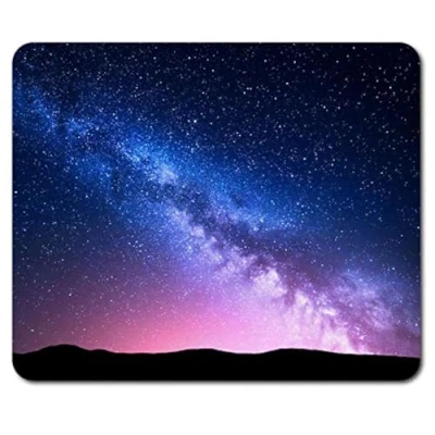 Image of Destination Vinyl ltd Amazing Milky Way Mouse Mat Pad Space Galaxy Stars Sky PC Computer #8452