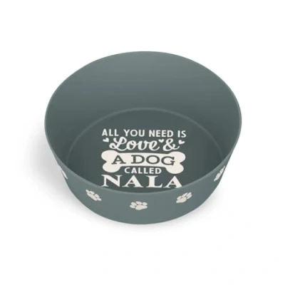 Image of Personalised Dog Bowl (Nala)