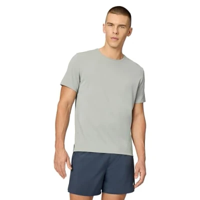 Image of Nike Dri FIT UV Miler Short Sleeve Tee for Men Size M White Running T Shirt