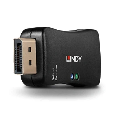 Image of LINDY 32116 DisplayPort 1.2 EDID Emulator, Black