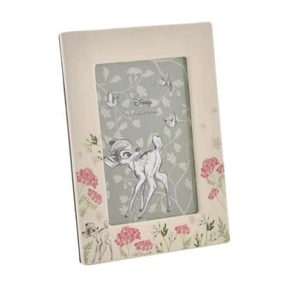 Image of Disney Forest Friends Bambi Ceramic Frame 4&quot; X 6&quot;