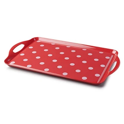 Image of Zeal G204R Large Serving Tray, Red