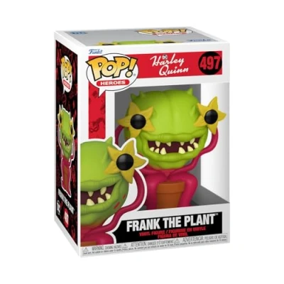 Image of Funko POP! Heroes: Harley Quinn Animated Series Frank the Plant Collectable Vinyl Figure Gift Idea Official Merchandise Toys for Kids &amp; Adults TV Fans