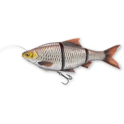 Image of Savage Gear 4D Linethru Roach Swimbait 25cm, 216gr, Sinking Silver Bream Ghost
